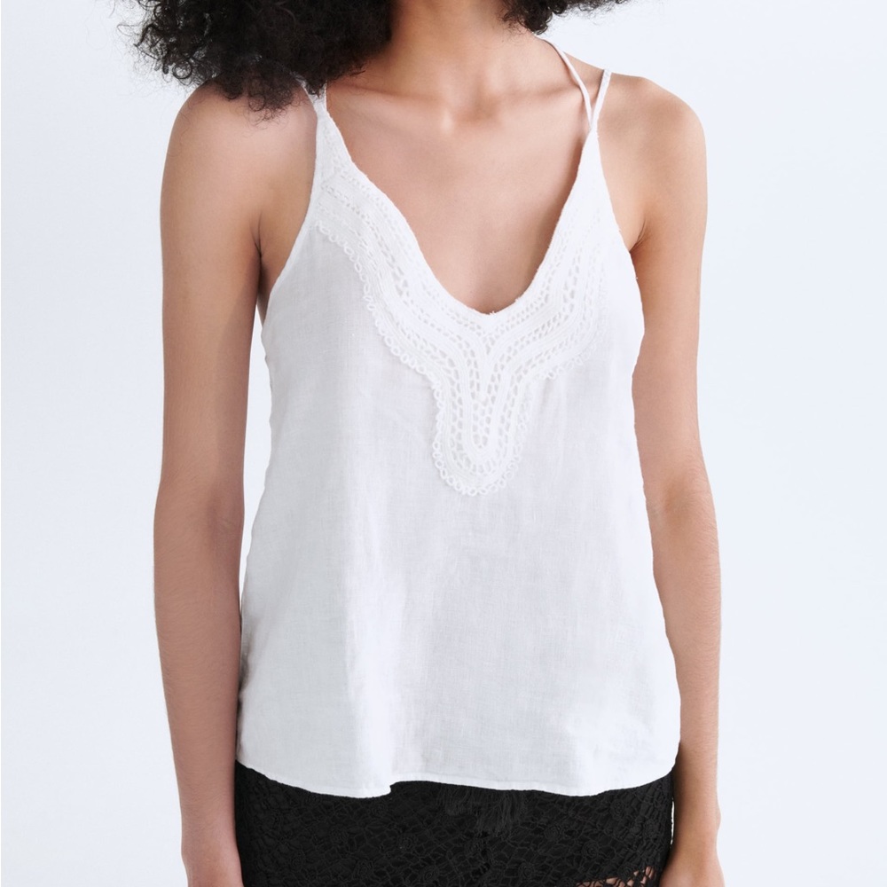 Zara Linen Top